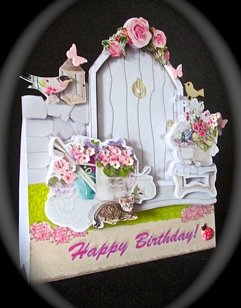 FAIRY DOORS Mini-Kit - Rose Fairy by Cynthia Massey