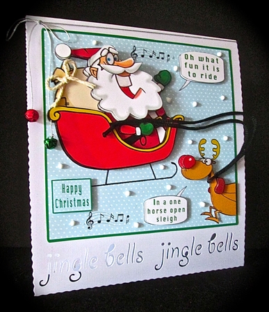 Oh What Fun - Decoupage by Cynthia Massey