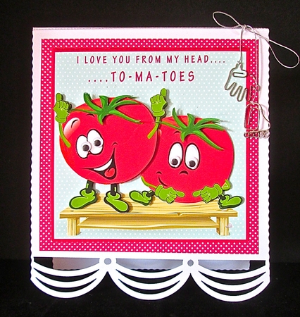 I Love you from my Head  To-Ma-Toes by Cynthia Massey