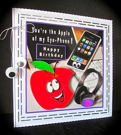 Youre The Apple of my Eye-phone by Cynthia Massey