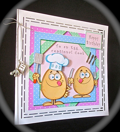 To An Egg...ceptional Cook - Decoupage by Cynthia Massey