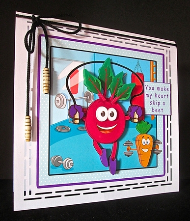 BEET the Bulge - Decoupage by Cynthia Massey
