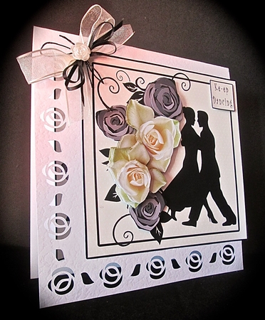 Ke-ep Dancing - Decoupage by Cynthia Massey