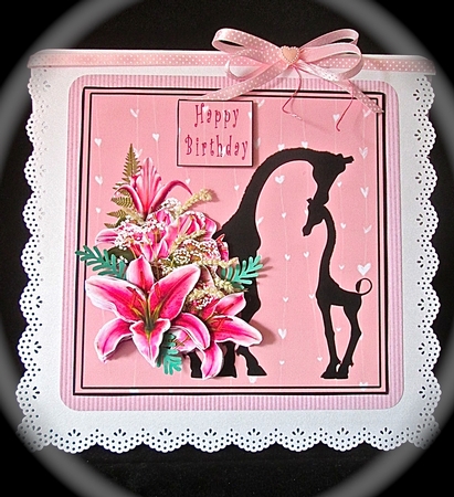 Hi Mum - Decoupage by Cynthia Massey