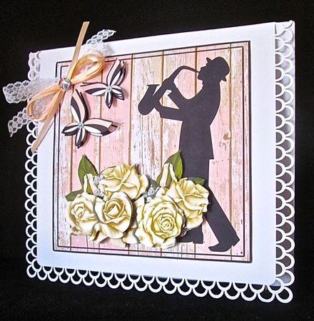 Simply Jazz 8 - Decoupage by Cynthia Massey