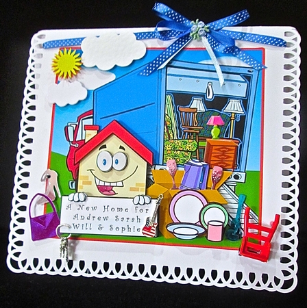 A New Home - Decoupage by Cynthia Massey