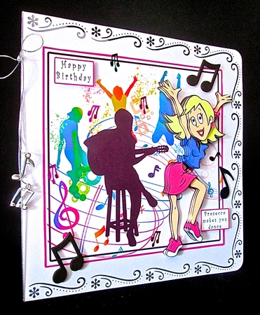 Dancing Queen - Decoupage by Cynthia Massey