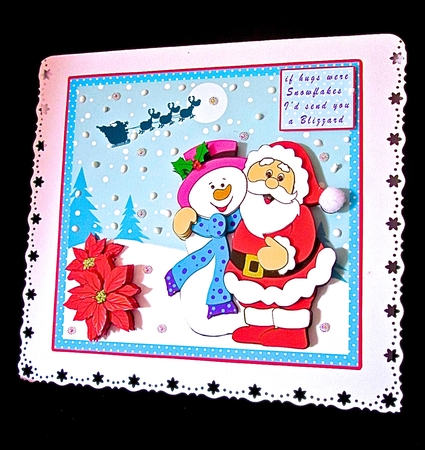 If Hugs Were Snowflakes Id Send You A Blizzard - Mini Kit by Cynthia Massey