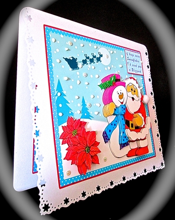 If Hugs Were Snowflakes Id Send You A Blizzard - Mini Kit by Cynthia Massey