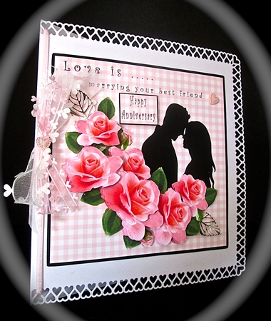 Love is...Marrying Your Best Friend - Decoupage by Cynthia Massey