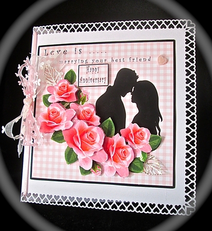 Love is...Marrying Your Best Friend - Decoupage by Cynthia Massey