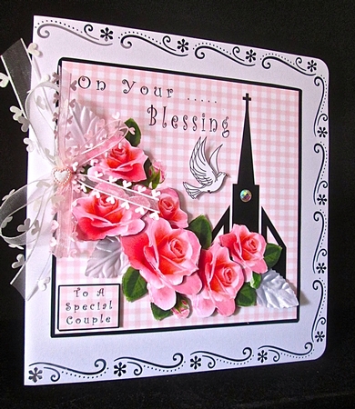 On Your Blessing - Decoupage by Cynthia Massey