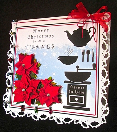Merry Christmas to all the Staff - Decoupage by Cynthia Massey