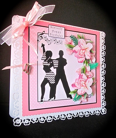 Strictly Happy Birthday - Decoupage by Cynthia Massey