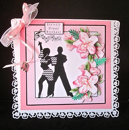 Strictly Happy Birthday - Decoupage by Cynthia Massey
