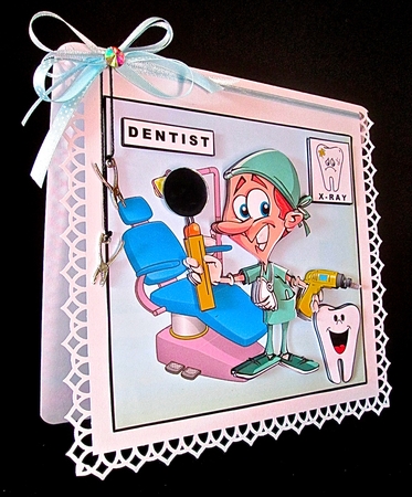 Dentist Hygienist - Decoupage by Cynthia Massey