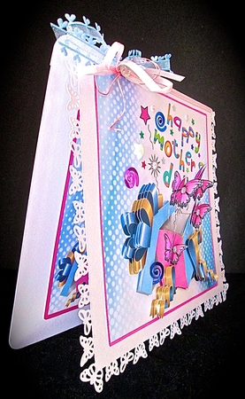 Mothers Day Butterflies - Decoupage by Cynthia Massey