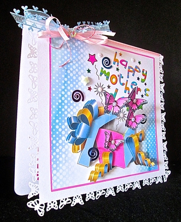 Mothers Day Butterflies - Decoupage by Cynthia Massey