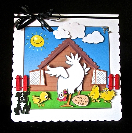 Have an EGGcellent Day - Decoupage by Cynthia Massey