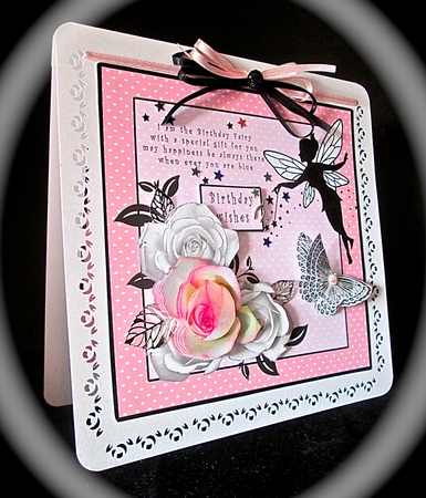 A Fairy Gift - Decoupage by Cynthia Massey