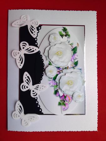 Pretty Roses by Cynthia Massey