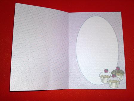 Cupcakes Insert (polka Dots) 1 by Cynthia Massey