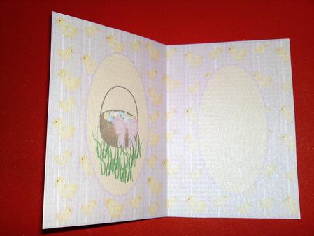 Easter Basket Insert by Cynthia Massey