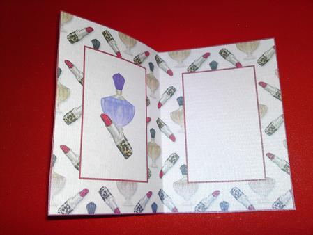 Lipstick & Perfume Insert by Cynthia Massey