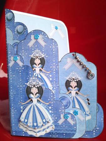 Little Princess Scalloped Pocket Card Kit by Cynthia Massey