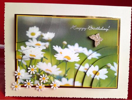 Stunning Floral 2 Corner Stacker by Cynthia Massey