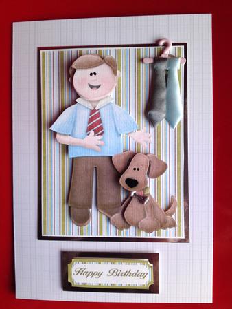 Mans Best Friend Topper by Cynthia Massey