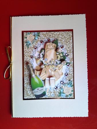 Yellow Rose, in Diamond Frame, Anniversary A4 Topper by Cynthia Massey