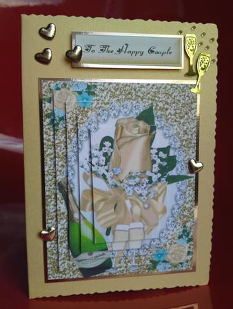 Yellow Rose in Diamond Frame Anniversary, Pyramids by Cynthia Massey