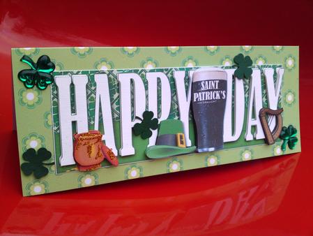 Happy Saint Patrick's Day Large Dl by Cynthia Massey