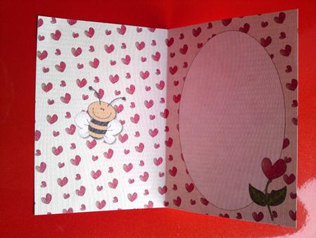 'bee' Mine Insert 2 (cream) by Cynthia Massey