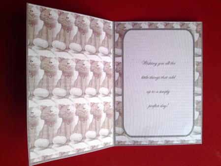 Kitty Insert with Verse by Cynthia Massey