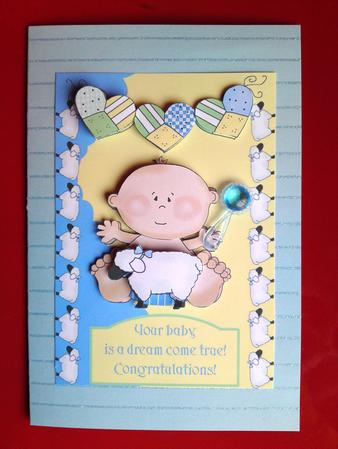 Dream Come True Baby Boy by Cynthia Massey