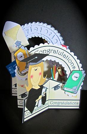 Graduation Cascade Deluxe by Cynthia Massey