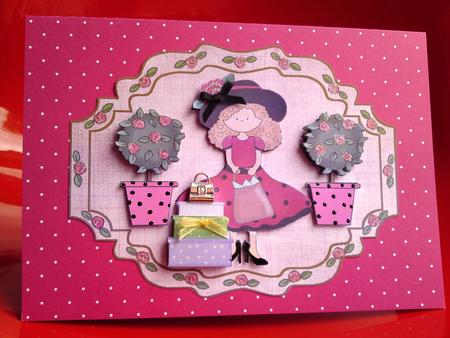 Young Girl Fashion Topper by Cynthia Massey