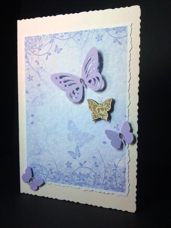 Butterfly 1 Background by Cynthia Massey