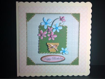 For You My Friend Various Occasions Floral Card by Cynthia Massey
