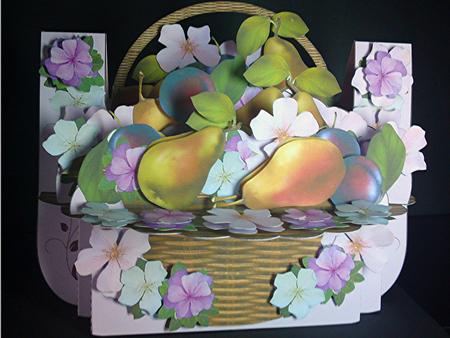 3D Shelf Card - Fruitful Day by Cynthia Massey