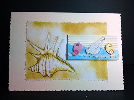 Lyrical Seashell by Cynthia Massey
