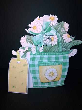 Basket of Daisies by Cynthia Massey