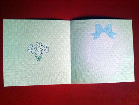 Pretty Soft Dots Square Portrait Insert by Cynthia Massey