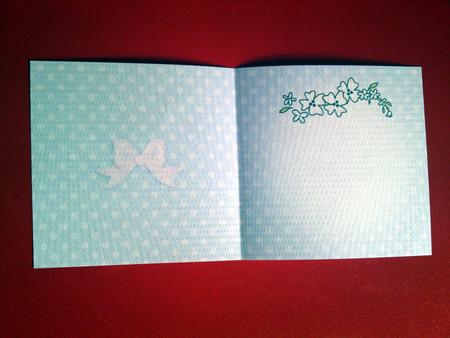 Pretty Soft Dots Square Portrait Insert by Cynthia Massey