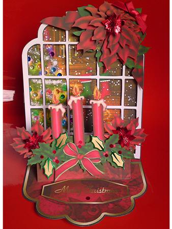 Put a Candle in the Windlow - 3D Le Grand Easel Kit by Cynthia Massey