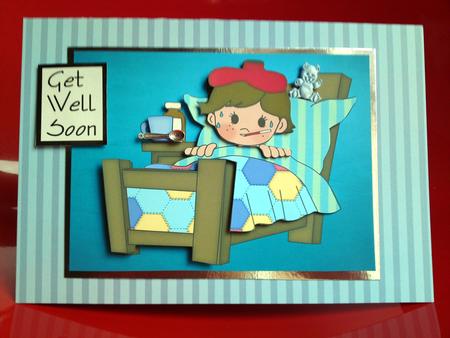 Get Well Soon Boy by Cynthia Massey