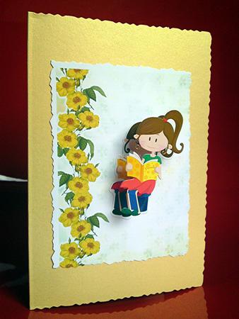 A Host of Daffodils Backing Sheet 1 by Cynthia Massey
