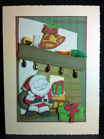 Santa Has Come Visiting by Cynthia Massey